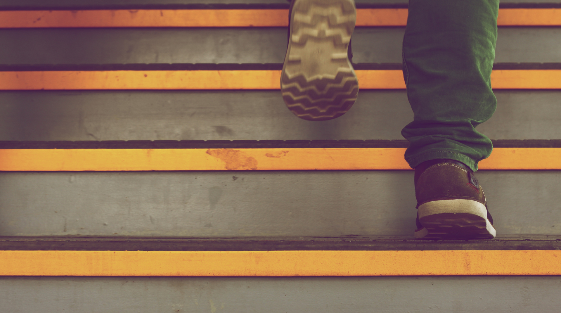 steps background